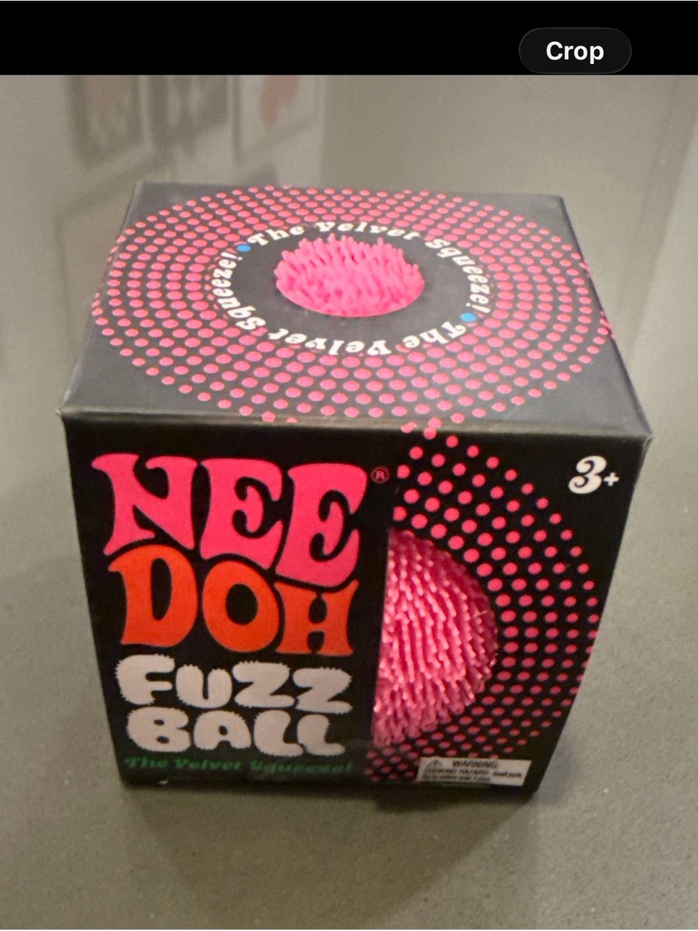 Pink Fuzz Ball authentic